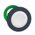 SCHNEIDER ELECTRIC - Harmony XB5, testa pulsante bianco Ø30 filopannello, in plastica, ad impulso, senza marcatura