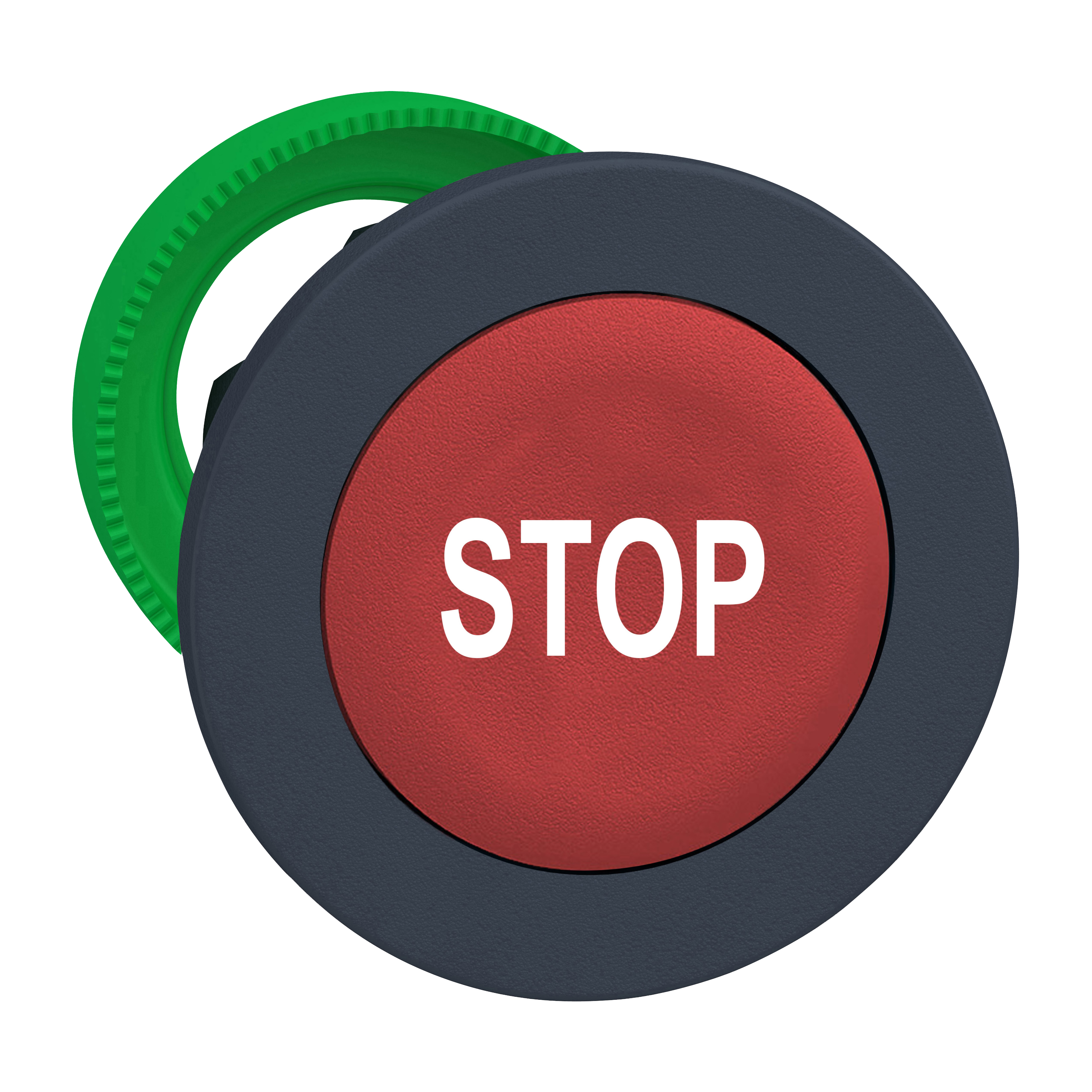 SCHNEIDER ELECTRIC - Testa pulsante rosso filopannello Ø30 "STOP"