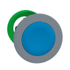 SCHNEIDER ELECTRIC - Testa pulsante blu guardia a filo grigio
