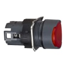 SCHNEIDER ELECTRIC - Testa pulsante luminoso circolare Ø16 - filo ghiera - rosso