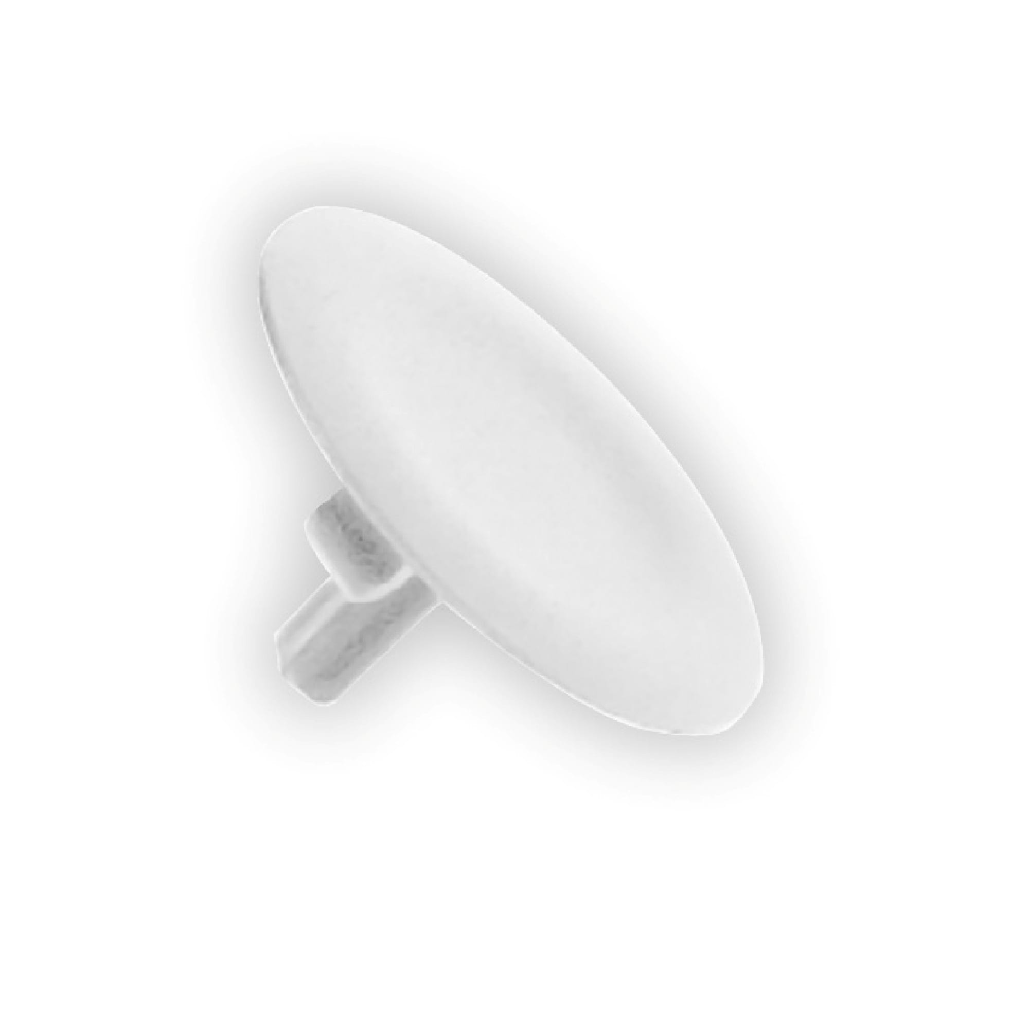 SCHNEIDER ELECTRIC - Capsula bianca - senza marcatura- per testa pulsante a filoghiera circolare - [prezzo per 100 pz]