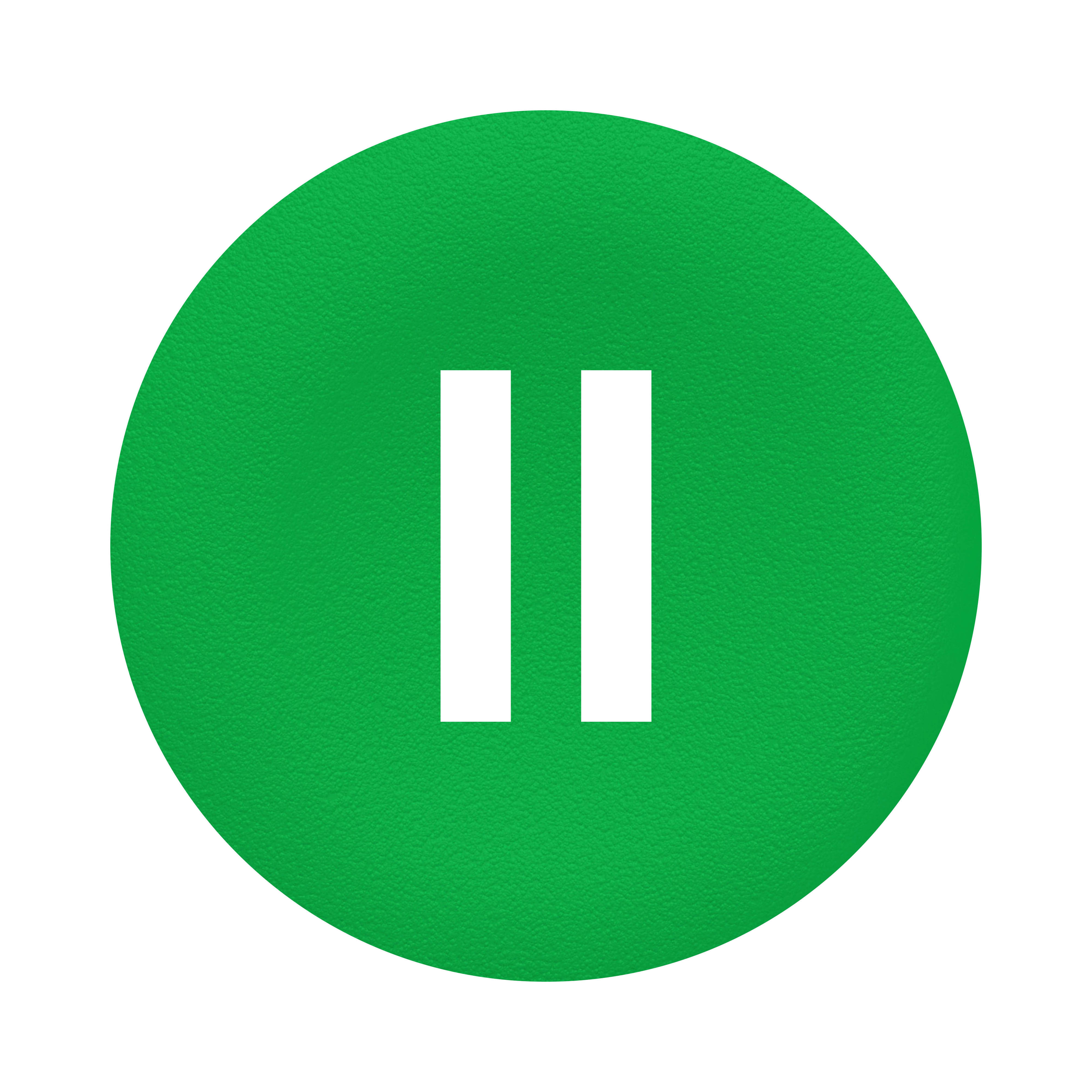 SCHNEIDER ELECTRIC - Capsula verde - c/marcatura ii - bianca - per pulsante a filoghiera circolare - [prezzo per 100 pz]