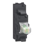 SCHNEIDER ELECTRIC - Elemento luminoso, Harmony XB4, Harmony XB5, per testa 22mm, LED universale, 110…120V AC, morsetti Push-in