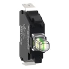 SCHNEIDER ELECTRIC - Elemento luminoso, Harmony XB4, Harmony XB5, 22 mm, collegamento faston, LED universale, 12 V AC/DC