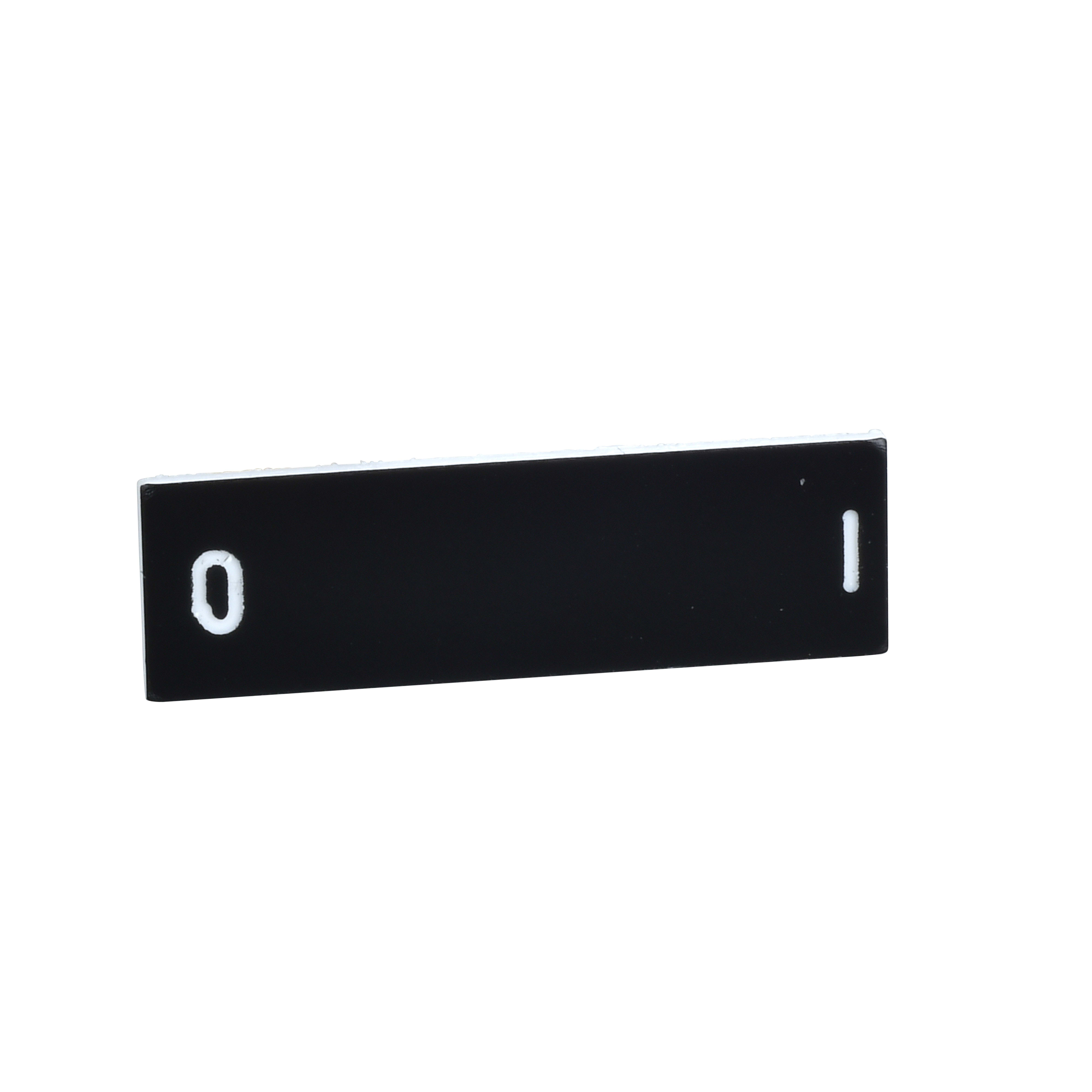 SCHNEIDER ELECTRIC - Etichetta rettangolare 8 x 27 mm per porta etichetta 30 x 40 mm-O-I - [prezzo per 100 pz]