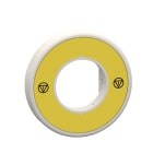 SCHNEIDER ELECTRIC - Etichetta luminosa 24V 2 colori bianco e rosso con logo