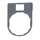 SCHNEIDER ELECTRIC - Portaetichetta 30 x 40 mm senza etichetta 8 x 27 mm colore grigio (prezzo per 1000 pz) - [prezzo per 1000 pz]