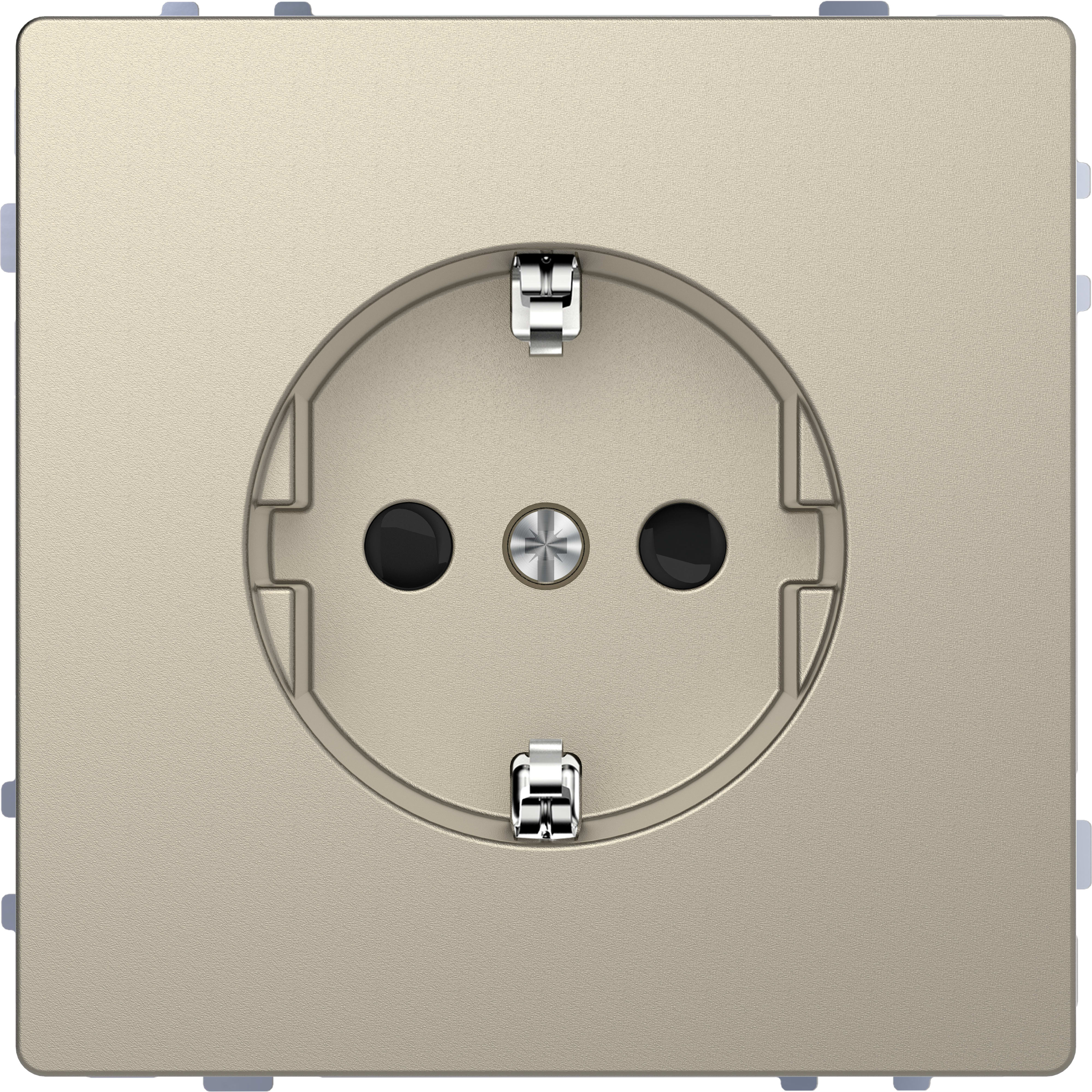 SCHNEIDER ELECTRIC - Prese SCHUKO, protezione, morsetti senza vite, sahara, System Design