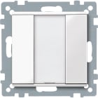 SCHNEIDER ELECTRIC - Pulsantiera multifunzione singola plus, bianco polare, SystemM
