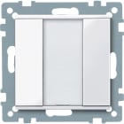 SCHNEIDER ELECTRIC - Pulsantiera multifunzione singola plus, bianco attivo, SystemM