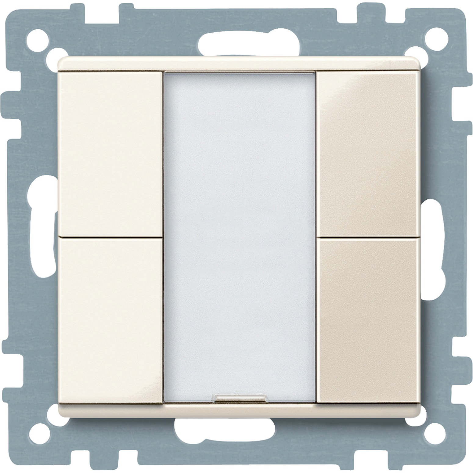 SCHNEIDER ELECTRIC - Pulsantiera multifunzione doppia plus, bianco, SystemM