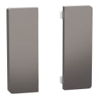 SCHNEIDER ELECTRIC - 2 Pulsanti Medium Push Button KNX Metallo Nichel