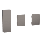 SCHNEIDER ELECTRIC - 2 Pulsanti Small 1 Medium Push Button KNX Nichel