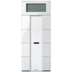 SCHNEIDER ELECTRIC - Pulsantiera multifunzione quadrupla con unità controllo T ambiente bianco pol SM