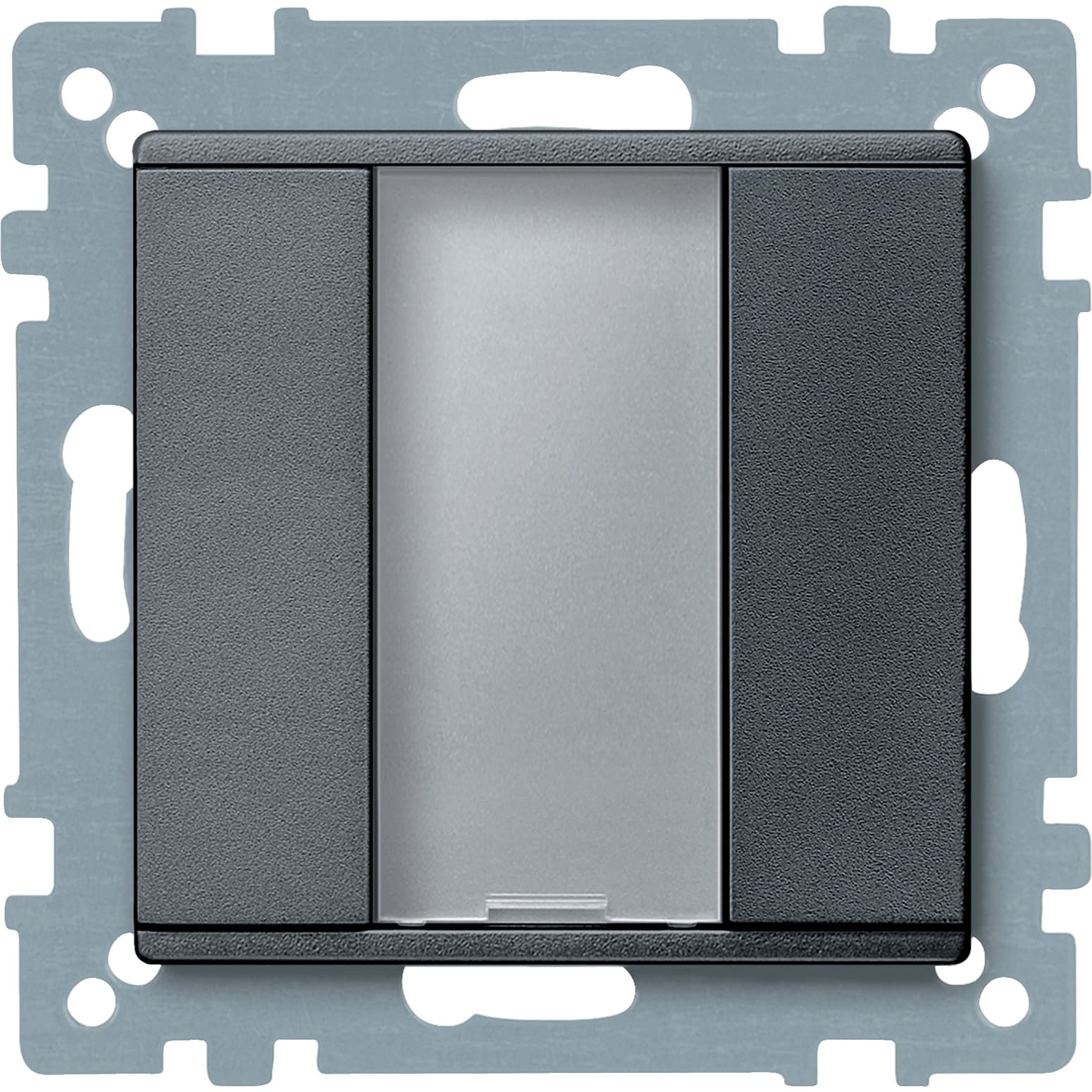 SCHNEIDER ELECTRIC - Pulsantiera multifunzione singola plus, antracite, SystemM