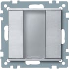 SCHNEIDER ELECTRIC - Pulsantiera multifunzione singola plus, alluminio, SystemM
