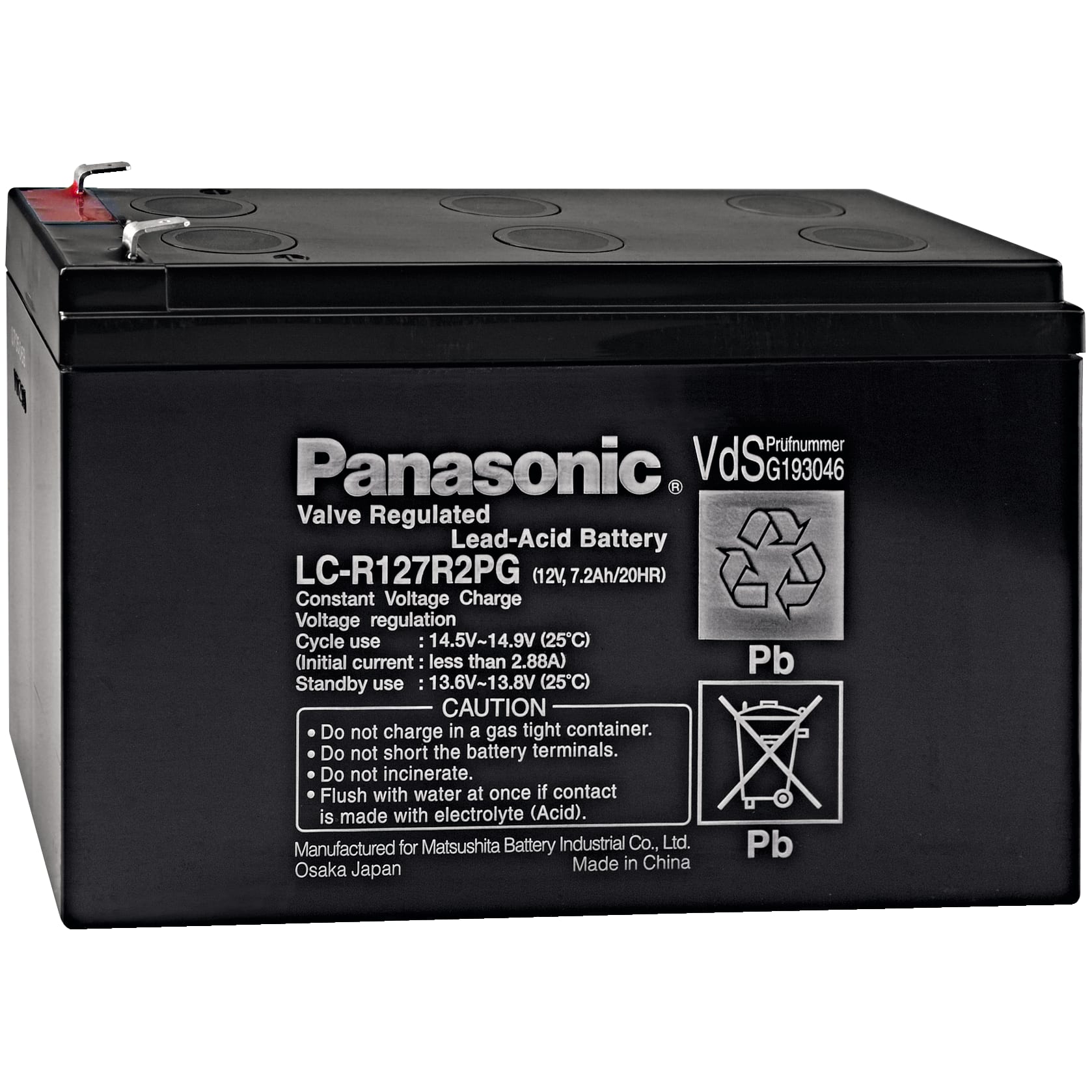 SCHNEIDER ELECTRIC - Batteria con gel al piombo 7,2Ah