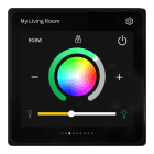 SCHNEIDER ELECTRIC - Touch panel 4 pollici SpaceLogic KNX Secure