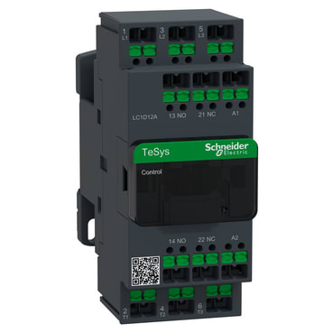 SCHNEIDER ELECTRIC - CONTATTORE 12A 110VCA SNAP IN