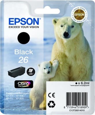 EPSON - ORSO POLARE NERO EPSC13T26014020