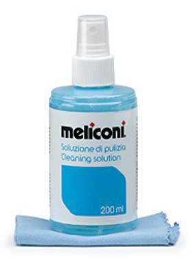 MELICONI - KIT PULIZIA SCHERMI CON PANNO MELICONI