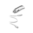 CELLULAR LINE - CAR CHRG MADE FOR IPHONE5+USB-LIGHTINIG
