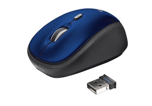 TRUST - TRUST YVI WIRELESS MOUSE -BLU
