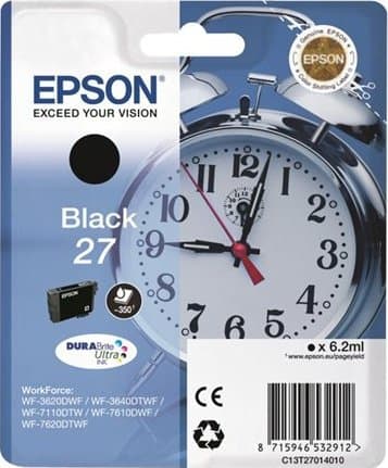 EPSON - CARTUCCIA SVEGLIA NERO (27) EPSC13T27014020