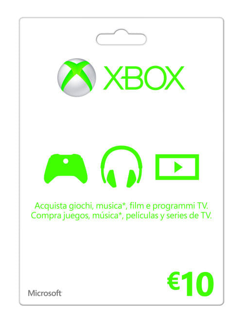 DB LINE SRL - XBOX LIVE GIFTCARD 10 EURO
