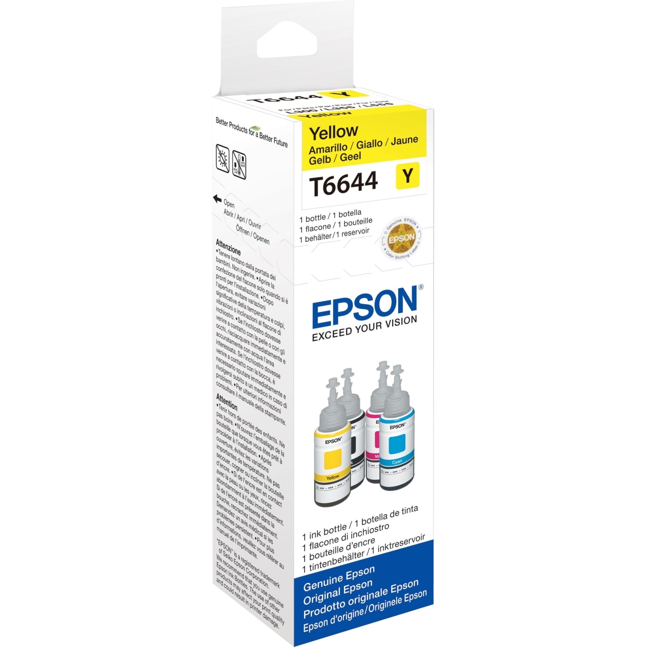 EPSON - FLACONE ECOTANK INK GIALLO T664 EPSC13T664440