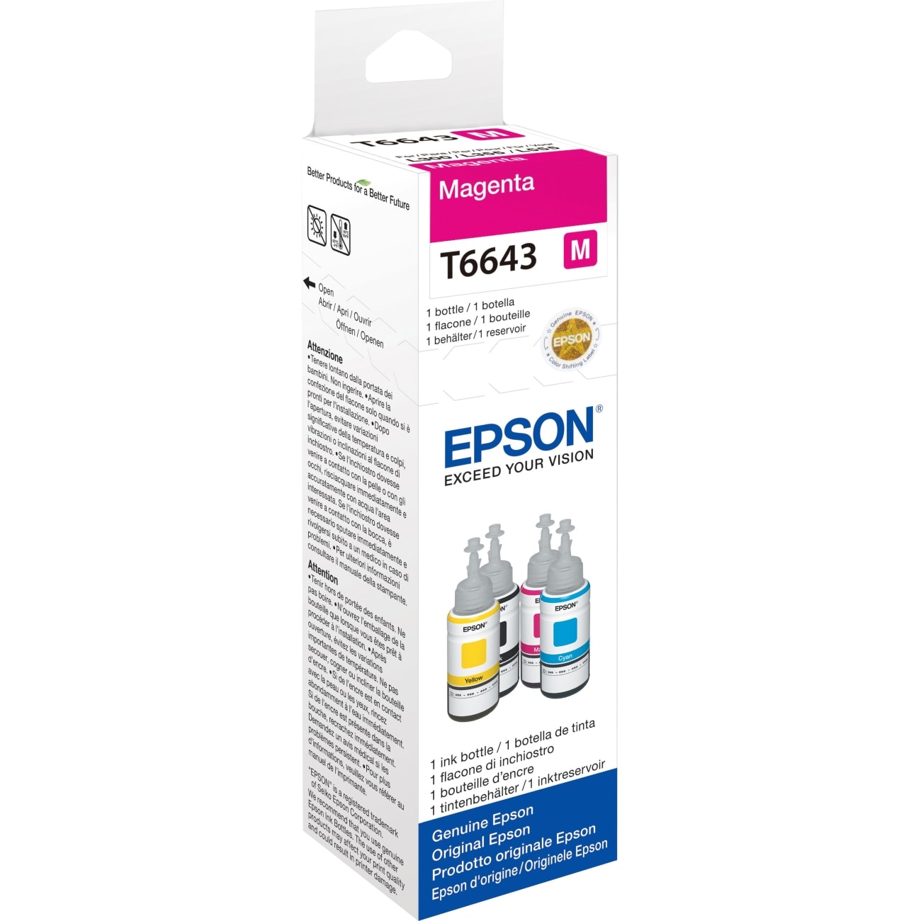 EPSON - FLACONE ECOTANK INK MAGENTA T664