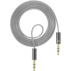 CELLULAR LINE - CAVO AUDIO ST 3.5/3.5 AU GRIGIO CEEAUXMUSICABLE35D