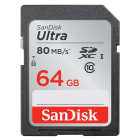 SAN DISK - SANDISK SECURE DIGITAL ULTRA 64GB XC (80