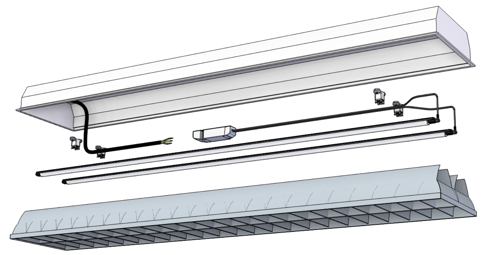 SICOM - KITREFIT1X516MM6W60MA4000K  18WONOFF,2MC