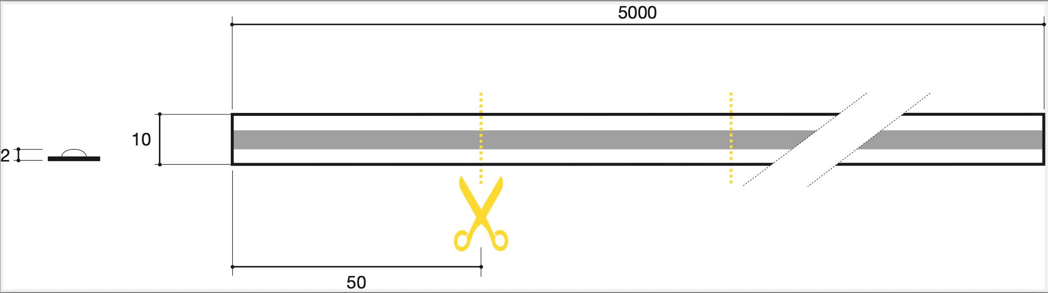 SICOM - SICOMTAPE COB 15W 930 24V