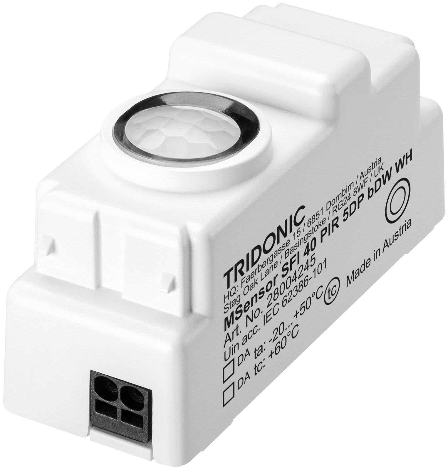 SICOM - MSENSOR SFI 40 PIR 5DP BDW WH