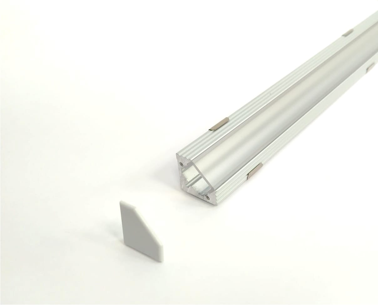 SICOM - BASIC KIT CORNER45 BIANCO 2M+COVER BIANC