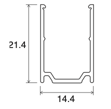SICOM - PROFILO SICOMTAPE NEON SIDE-1M 5609101