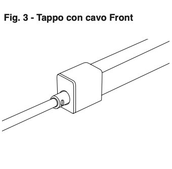 SICOM - SICOMTAPENEONTOP IP67RGBW TAPPO+CAVO FRO