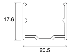 SICOM - PROFILO SICOMTAPE NEON TOP IP67-1M