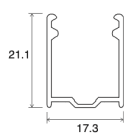 SICOM - PROFILO SICOMTAPE NEON SIDE IP67-1M
