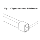 SICOM - SICOMTAPENEONSIDEIP67RGB TAPPO+CAVO SIDE