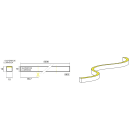 SICOM - SICOMTAPE NEON 10X10 SIDE 10W 3000K IP67