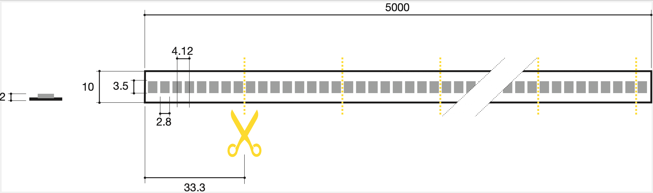 SICOM - SIRIOTAPE 17W/M 940 24V SUPERBRIGHT XL3