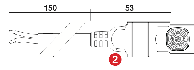 SICOM - SICOMTAPE WALLW CONNETTORE CON CAVO