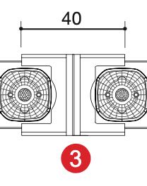 SICOM - SICOMTAPE WALLW CONNETTORE TRA STRIP