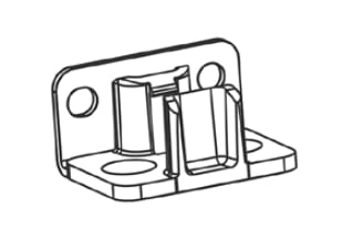 SICOM - SICOMTAPEWALLW3D STAFFA FISSAGGIO AD ANG