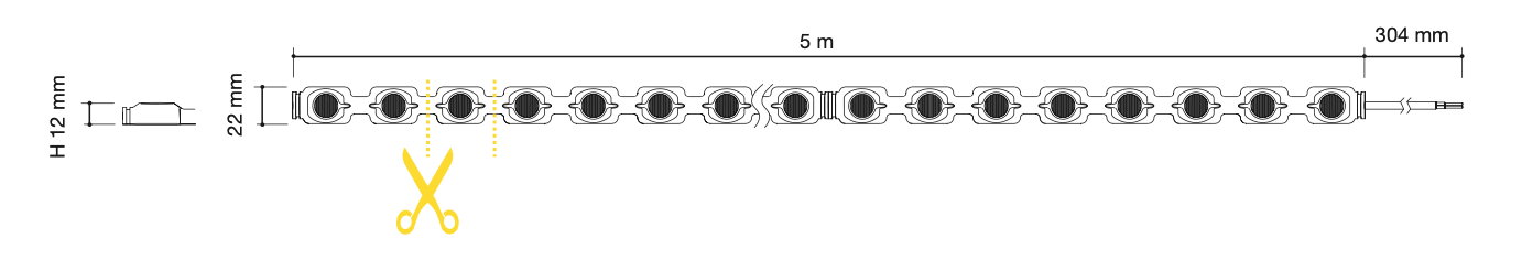 SICOM - SICOMTAPE WALLW3D 30 X50  18W 3000 IP67