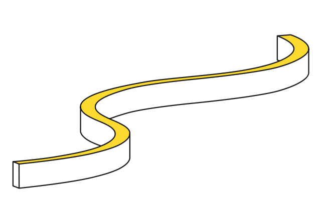 SICOM - SICOMTAPE NEON SIDE 10W 3000K IP68-5M