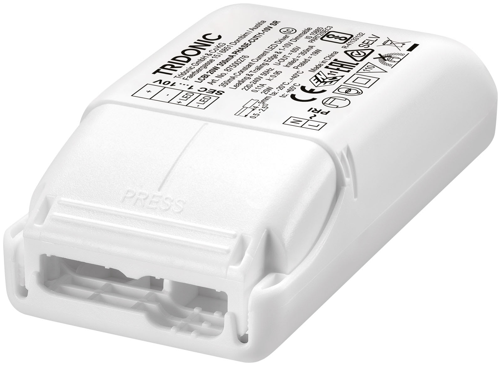 SICOM - LCBI 20W 350MA PHASE-CUT/1-10V SR